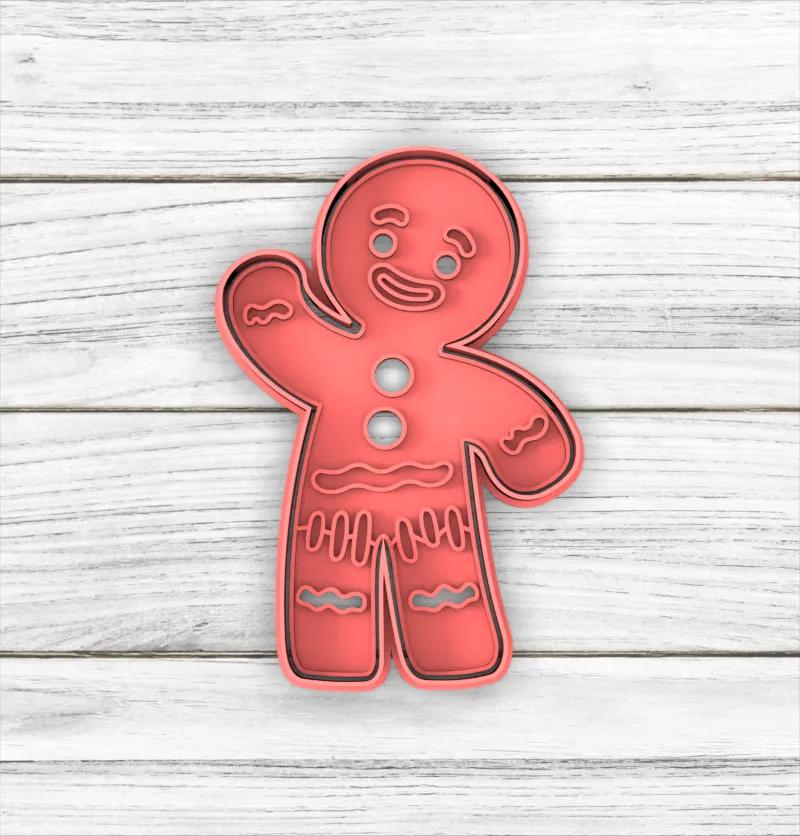 Muñeco de Jengibre Navidad